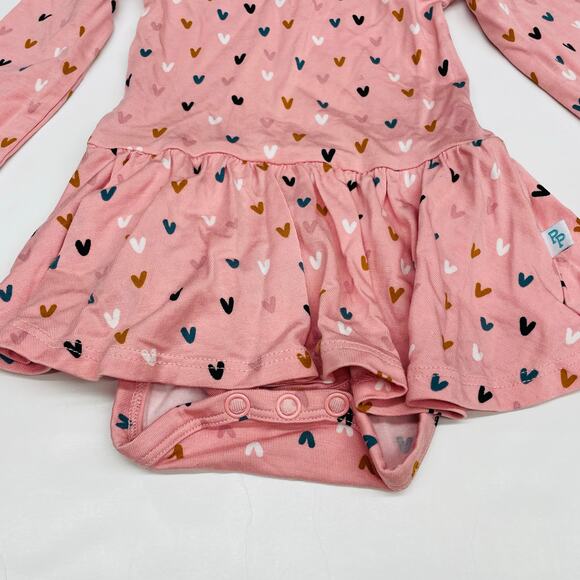 NWT Posh Peanut 3-6M Cassidy Long Sleeve Basic Twirl - Picture 3 of 3